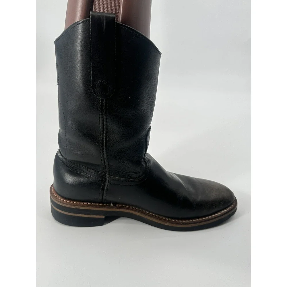 SILVER SPUR‎ MEN'S BOOTS BLACK SIZE 8.5